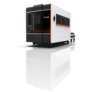 Whole cover&Exchange platform Fiber Laser Cutting Machine (1)