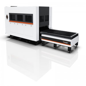 Whole cover&Exchange platform Fiber Laser Cutting Machine (3)